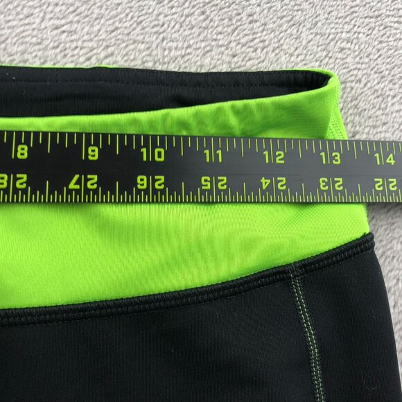 Saucony Womens Leggings Medium Skinny Leg Stretch Pull On Black Athleisure - Picture 4 of 15